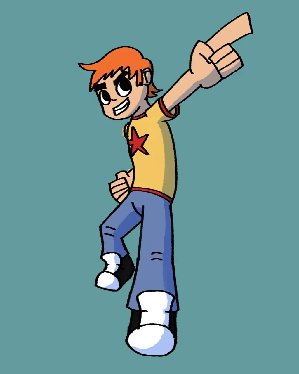 scott pilgrim doodle!