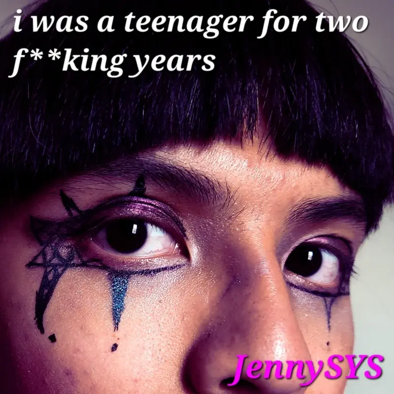 i was a teenager for two years album cover